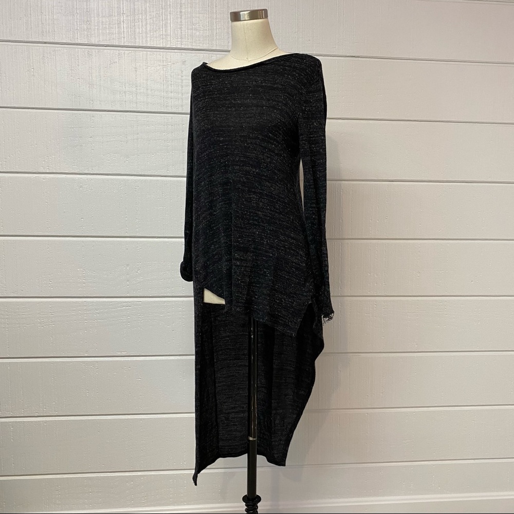 Philosophy organic rawedge asymmetrical knit Tunic